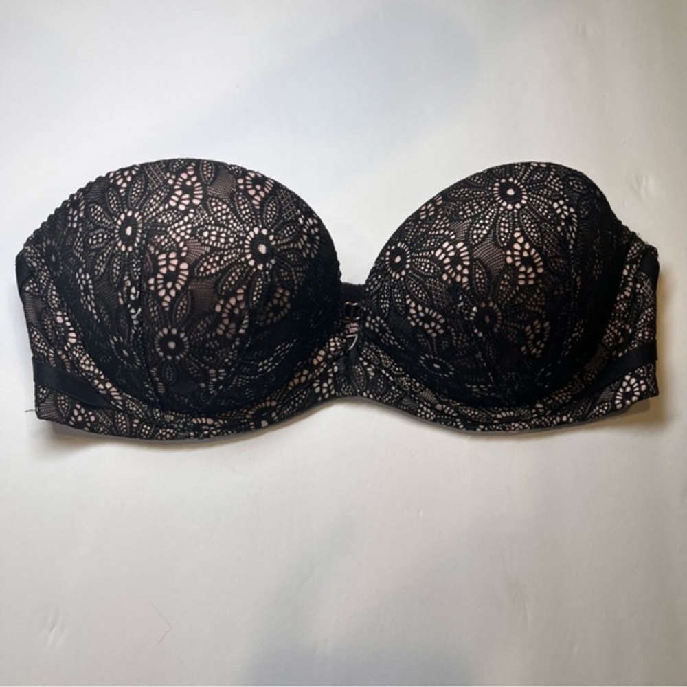 Victoria’s Secret‎ Very Sexy Multi Way Black Lace Bra Size 36C